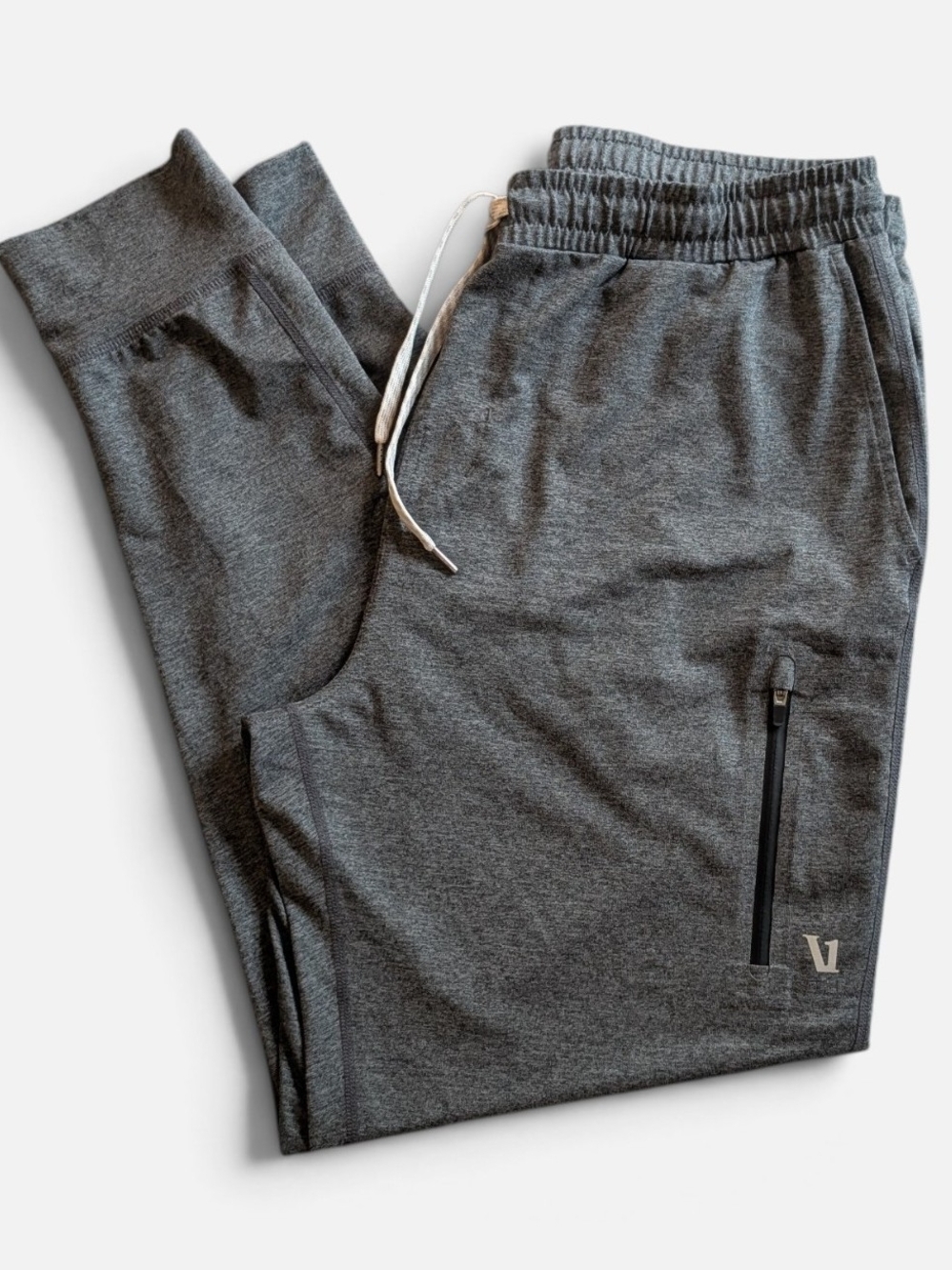 Vuori Men's Sunday Performance Jogger Charcoal Heather Size Large V416